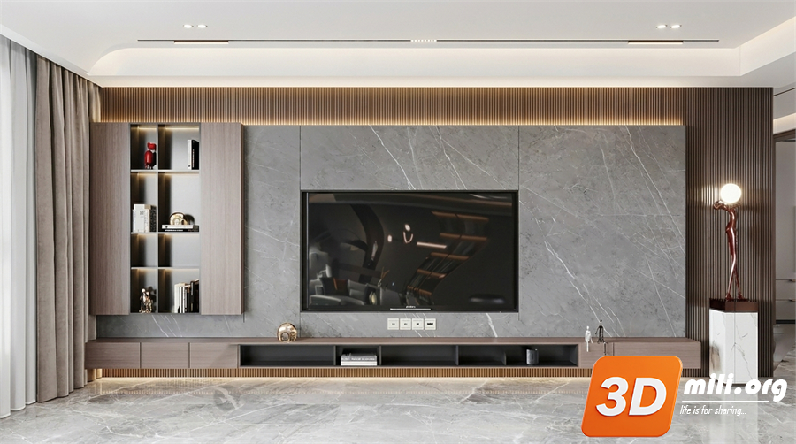 TV Cabinet Skp FIles